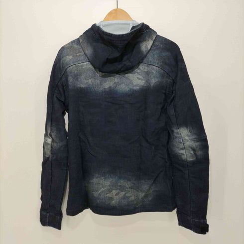 ウノピュウノウグァーレトレ 1PIU1UGUALE3 JOGGER SWEAT DENIM MOUNTAIN PARKA ジップアップパーカー メンズ import:M
