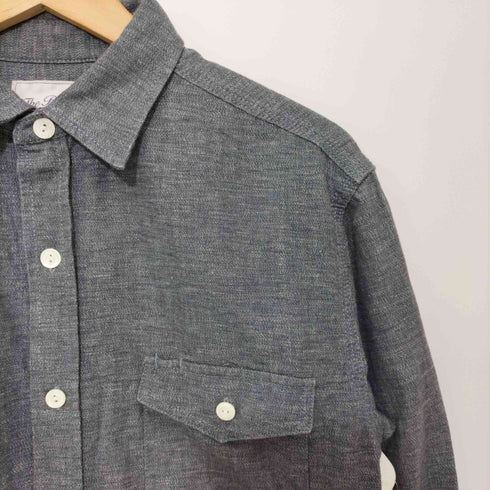 The Blurred CHAMBRAY SHIRTS BLD059 メンズ 15