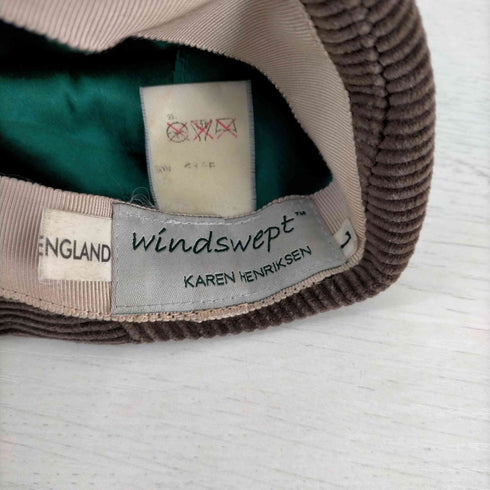 ウインドスウェプト バイ カレンヘンリクセン WINDSWEPT BY KAREN HENRIKSEN コーデュロイ ベレー帽 メンズ