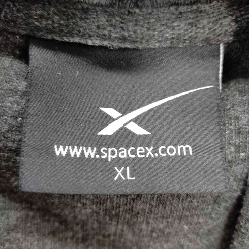 SPACEX バッグプリントオーバーサイズパーカー メンズ XL