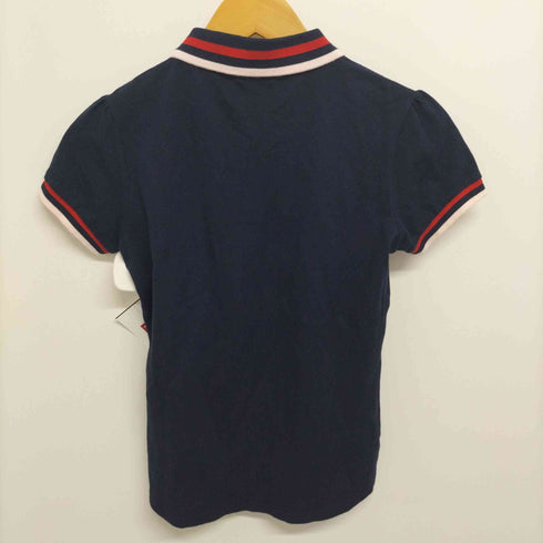 ラコステ LACOSTE ロゴワッペン 鹿の子ポロシャツ レディース FR:38