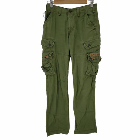 アルファインダストリーズ ALPHA INDUSTRIES スリムテーパードカーゴパンツ メンズ JPN:S