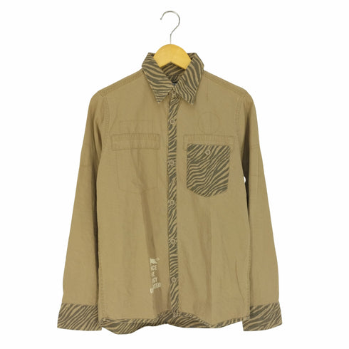 ヒステリックグラマー HYSTERIC GLAMOUR MC5 BABES IN ARMS MILITARY SHIRTS メンズ JPN:S