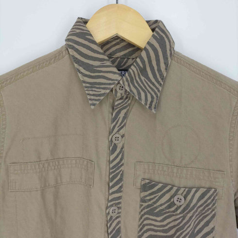 ヒステリックグラマー HYSTERIC GLAMOUR MC5 BABES IN ARMS MILITARY SHIRTS メンズ JPN:S