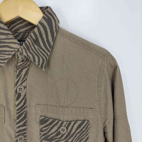 ヒステリックグラマー HYSTERIC GLAMOUR MC5 BABES IN ARMS MILITARY SHIRTS メンズ JPN:S