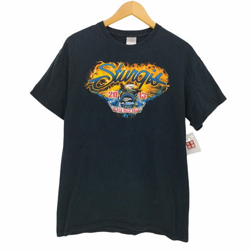 ギルダン GILDAN BLACK HILLS BALLY プリント クルーネック S/S Tシャツ メンズ JPN:M