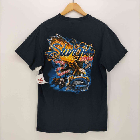 ギルダン GILDAN BLACK HILLS BALLY プリント クルーネック S/S Tシャツ メンズ JPN:M