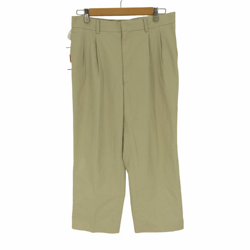 ピエールカルダン pierre cardin 2タック コットンポリ テーパードチノパンツ メンズ 33