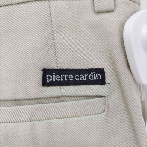 ピエールカルダン pierre cardin 2タック コットンポリ テーパードチノパンツ メンズ 33