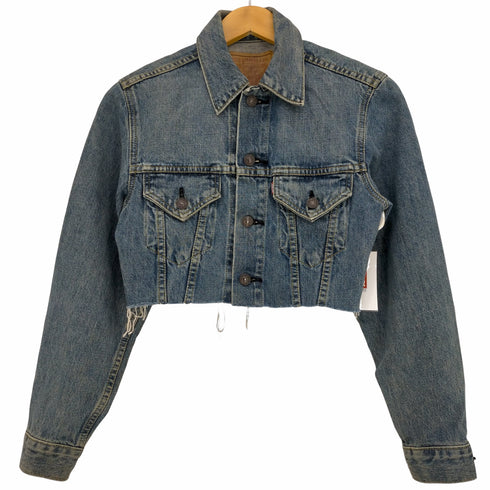 リーバイス Levis 557 カットオフデニムジャケット 刻印J22 レディース JPN:34