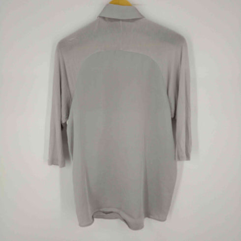 アルマーニエクスチェンジ ARMANI EXCHANGE L/Sメタリック切替シャツ レディース import:S