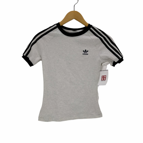 アディダス adidas スリーストライプス スリムラグラン半袖Tシャツ レディース JPN:S