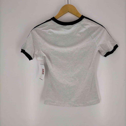 アディダス adidas スリーストライプス スリムラグラン半袖Tシャツ レディース JPN:S