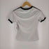 アディダス adidas スリーストライプス スリムラグラン半袖Tシャツ レディース JPN:S