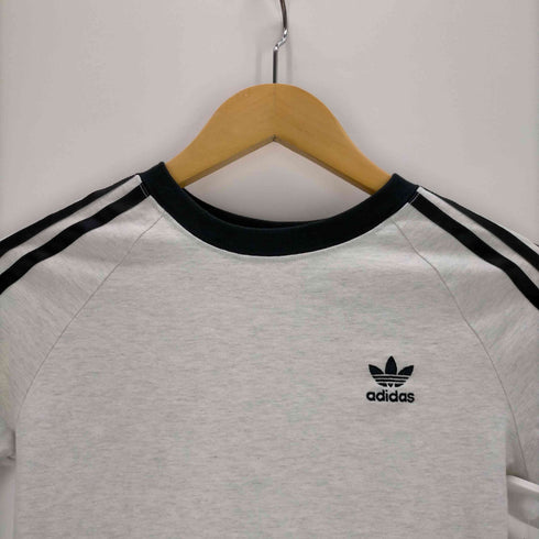 アディダス adidas スリーストライプス スリムラグラン半袖Tシャツ レディース JPN:S