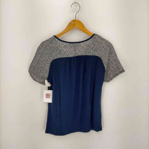 マックスマーラウィークエンド MAX MARA WEEKEND ウレタン混レーヨンパネルブラウス レディース import:M