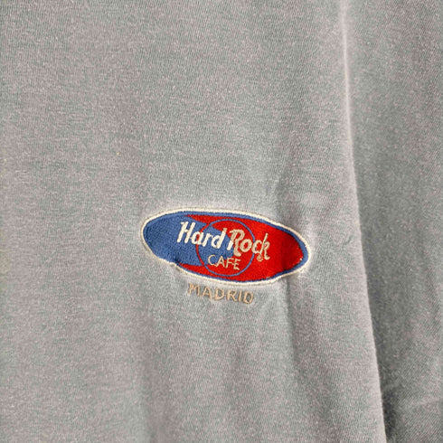ハードロックカフェ Hard Rock Cafe 後染プリントクルーネックTシャツ メンズ JPN:M
