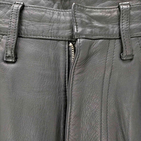 WALDES ZIP レザーパンツ メンズ