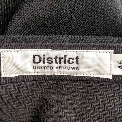 ディストリクトユナイテッドアローズ District UNITED ARROWS ウール1タックスラックス メンズ JPN:46