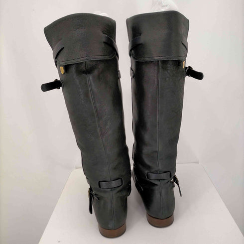 クロエ Chloe ブーツ ロング フラット レザー レディース EUR:38