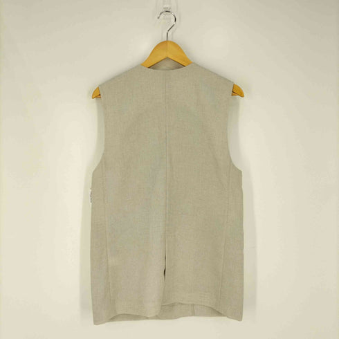 ユナイテッドアローズグリーンレーベルリラクシング UNITED ARROWS green label relaxing スラブオックス ベスト -マシンウォッシャブル・防シワ- レディース