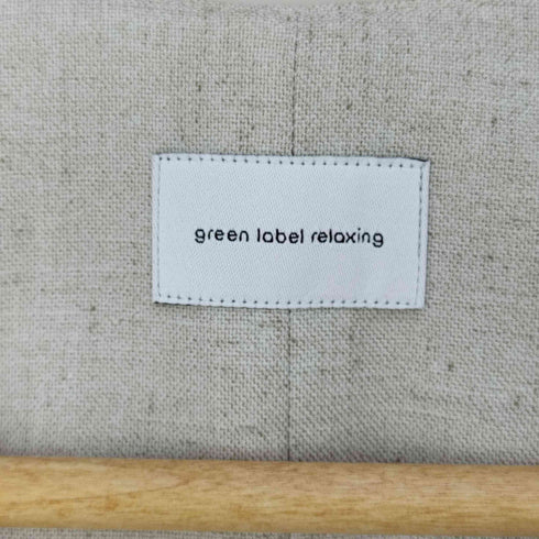 ユナイテッドアローズグリーンレーベルリラクシング UNITED ARROWS green label relaxing スラブオックス ベスト -マシンウォッシャブル・防シワ- レディース