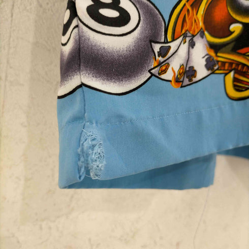 JNCO 90-00s 8ボール柄 オープンカラーシャツ メンズ import:M