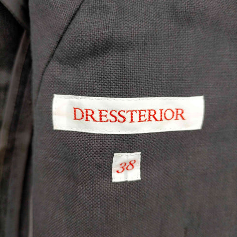 ドレステリア DRESSTERIOR テーラードジャケット ダブル 背抜き レディース JPN:38