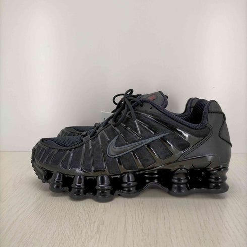 ナイキ NIKE Shox TL Black and Max Orange レディース JPN:25