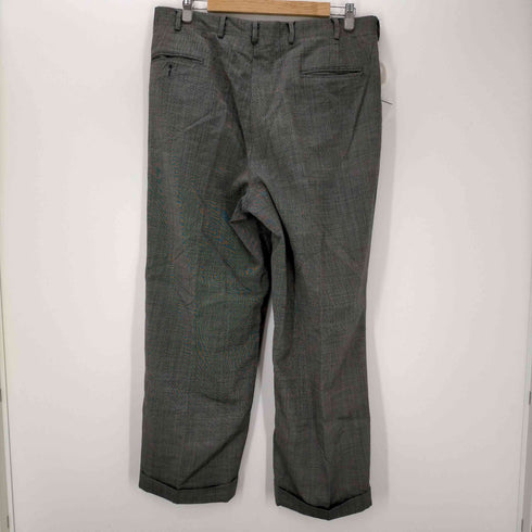 ブルックスブラザーズ BROOKS BROTHERS USA製 MAKERS 2タックチェックスラックス メンズ