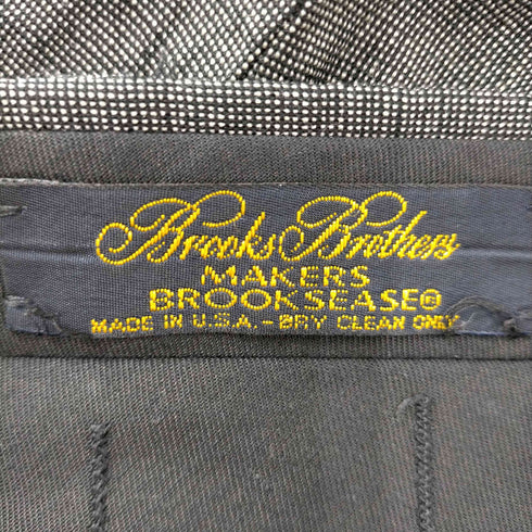 ブルックスブラザーズ BROOKS BROTHERS USA製 MAKERS 2タックチェックスラックス メンズ