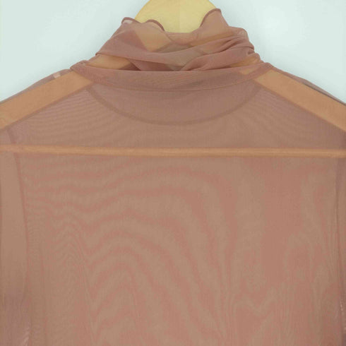 ユナイテッドアローズグリーンレーベルリラクシング UNITED ARROWS green label relaxing ハイメッシュ チュール タートル プルオーバー カットソー レディース