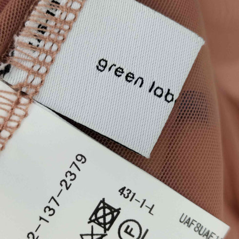ユナイテッドアローズグリーンレーベルリラクシング UNITED ARROWS green label relaxing ハイメッシュ チュール タートル プルオーバー カットソー レディース