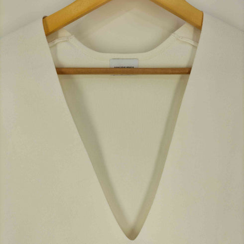 ユナイテッドアローズグリーンレーベルリラクシング UNITED ARROWS green label relaxing DEEP ディープ Vネック ニット ベスト -ウォッシャブル- レディース