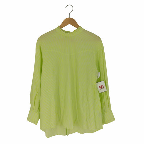 ユナイテッドアローズグリーンレーベルリラクシング UNITED ARROWS green label relaxing フリルネック ブラウス レディース FREE