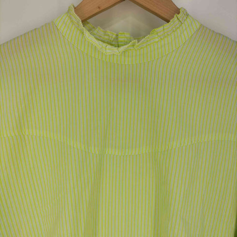 ユナイテッドアローズグリーンレーベルリラクシング UNITED ARROWS green label relaxing フリルネック ブラウス レディース FREE