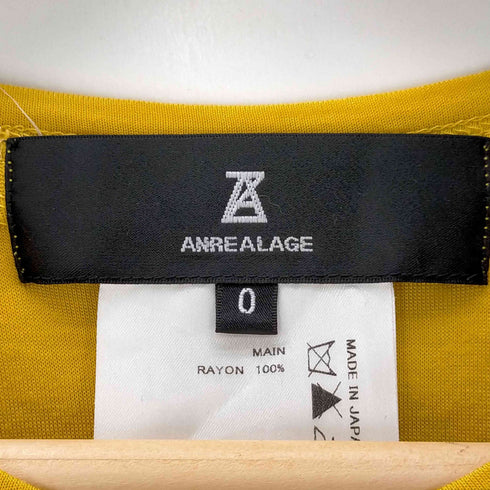 アンリアレイジ ANREALAGE S/Sプリントカットソー メンズ JPN:0