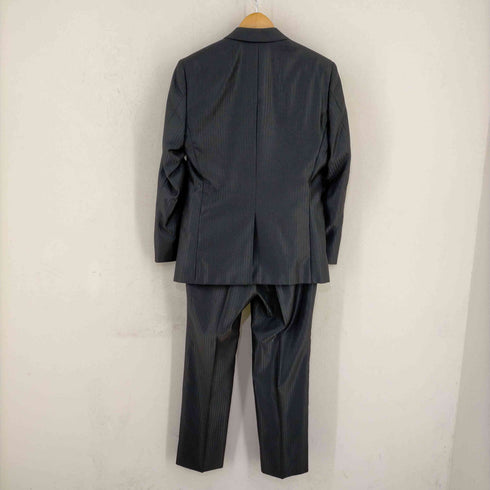 メイルアンドコー MALE & Co. SHINY WOOL 総裏 開き見せ センターベンツ 2Bシングルテーラードジャケット セットアップ メンズ A4