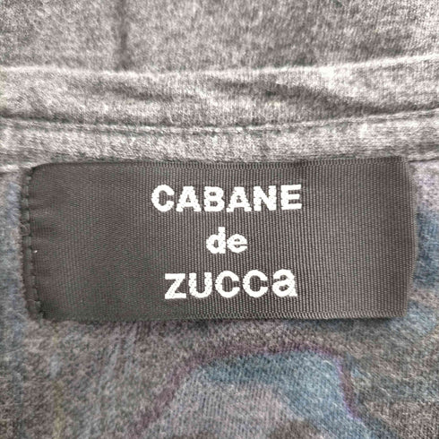カバンドズッカ CABANE de ZUCCa S/S 総柄プリントTシャツ レディース JPN:M