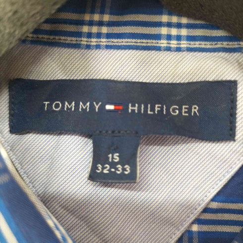 トミーヒルフィガー TOMMY HILFIGER チェックL/Sシャツ メンズ 15 32-33