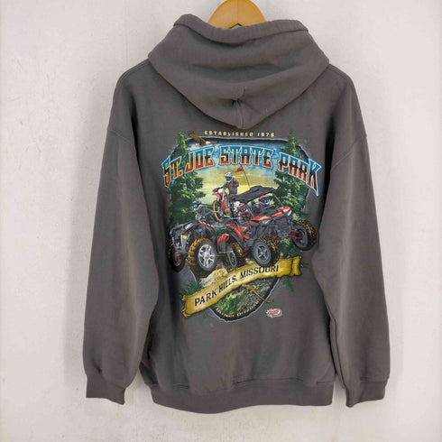 ギルダン GILDAN フロントラバープリントフーディ ST.JOE STATE PARK メンズ import:L