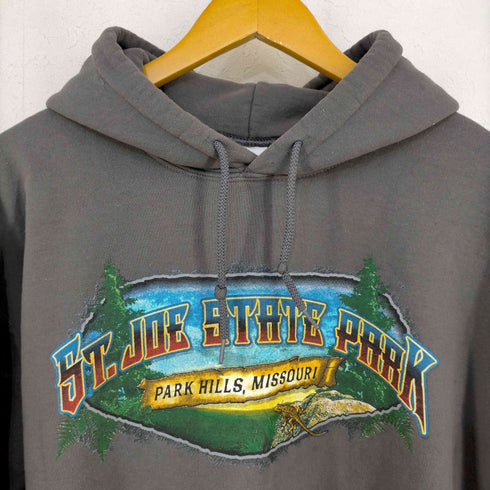 ギルダン GILDAN フロントラバープリントフーディ ST.JOE STATE PARK メンズ import:L