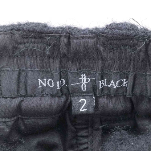 ノーアイディー ブラック NO ID.BLACK サルエル バルーン トラウザーズ パンツ メンズ JPN:2