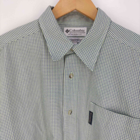 コロンビア Columbia GRT チェックシャツ メンズ import:L