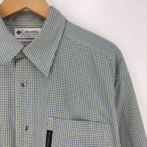 コロンビア Columbia GRT チェックシャツ メンズ import:L