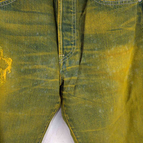 リーバイス Levis 501 ガーメントダイ ボタンフライ ストレートデニムパンツ メンズ 32x34