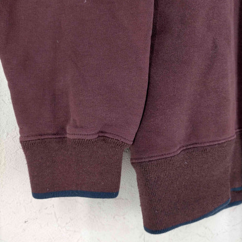 M&C SPORT 90-00s フロントワッペン バイカラースウェット メンズ import:L