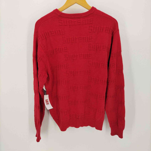 シュプリーム Supreme 19AW Raised Logo Sweater メンズ import:M
