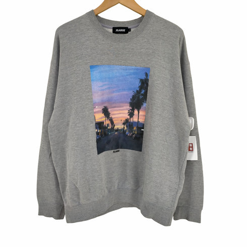 エクストララージ XLARGE OIL PAINTING CREWNECK SWEAT メンズ JPN:L
