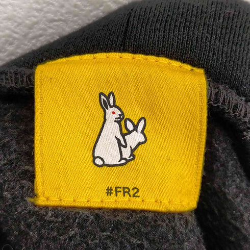 エフアールツー FR2 ビッグロゴ 絵画 NO SMOKING プルオーバーパーカー メンズ JPN:L
